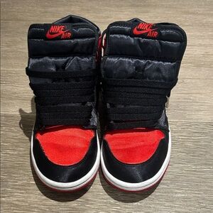 Nike Air Black and Red Sneakers
